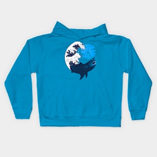 The Shark Wave Kids Hoodie